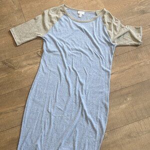 LuLaRoe Baseball Sleeved Dress
